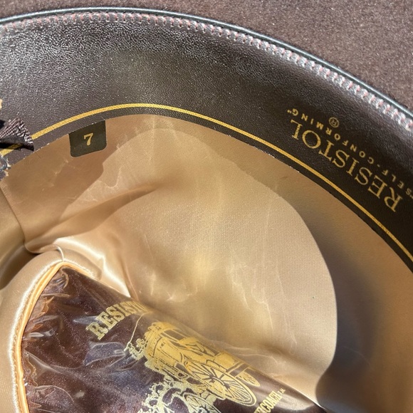 Resistol Western Cowboy Hat sz 7 - Picture 5 of 13